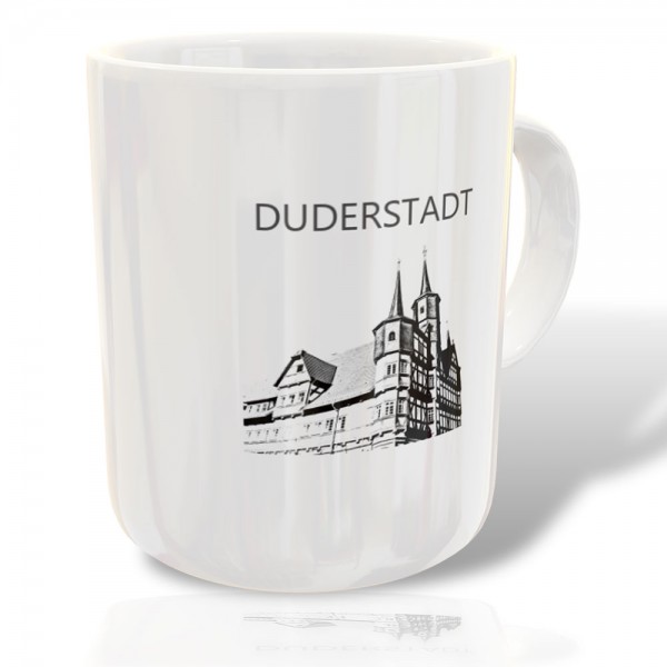 Bedruckte Tasse "Rathaus Duderstadt"